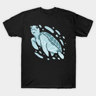 Blue Sea Turtle T-Shirt